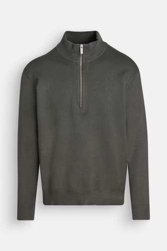 CALVIN KLEIN Strick-Troyer graugrün