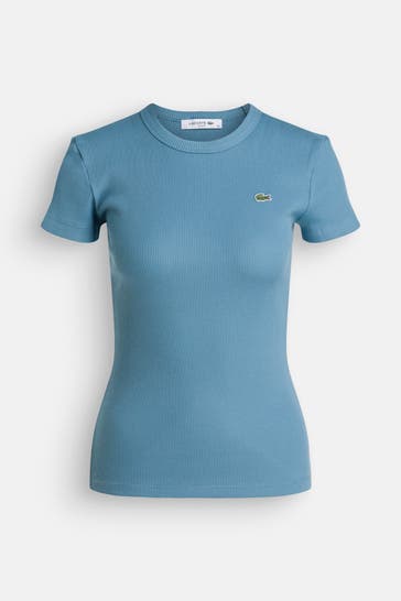 LACOSTE T-Shirt blau