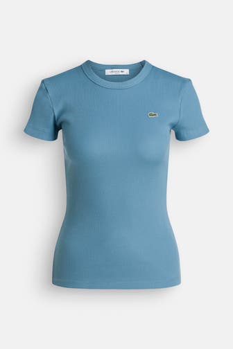 LACOSTE T-Shirt blau