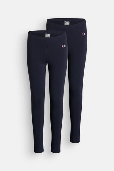 CHAMPION 2er-Pack Leggings mehrfarbig
