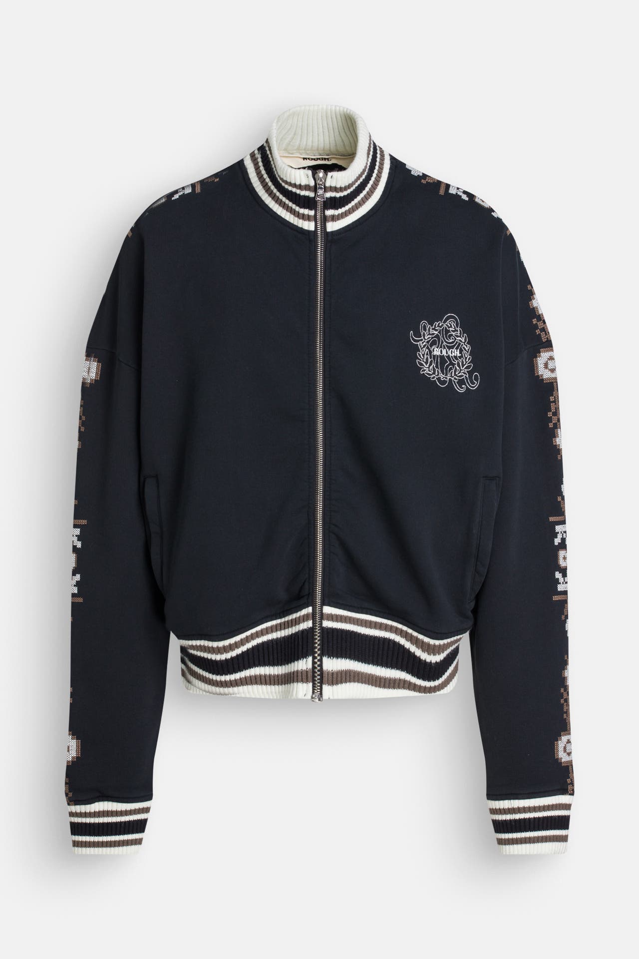 ROUGH. Collegejacke mehrfarbig, Bild 1