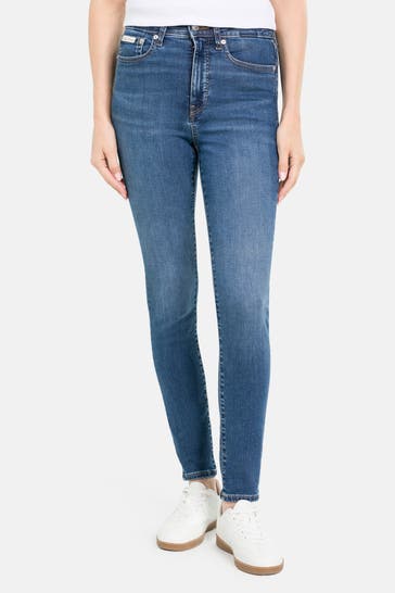CALVIN KLEIN Jeans dunkelblau slim