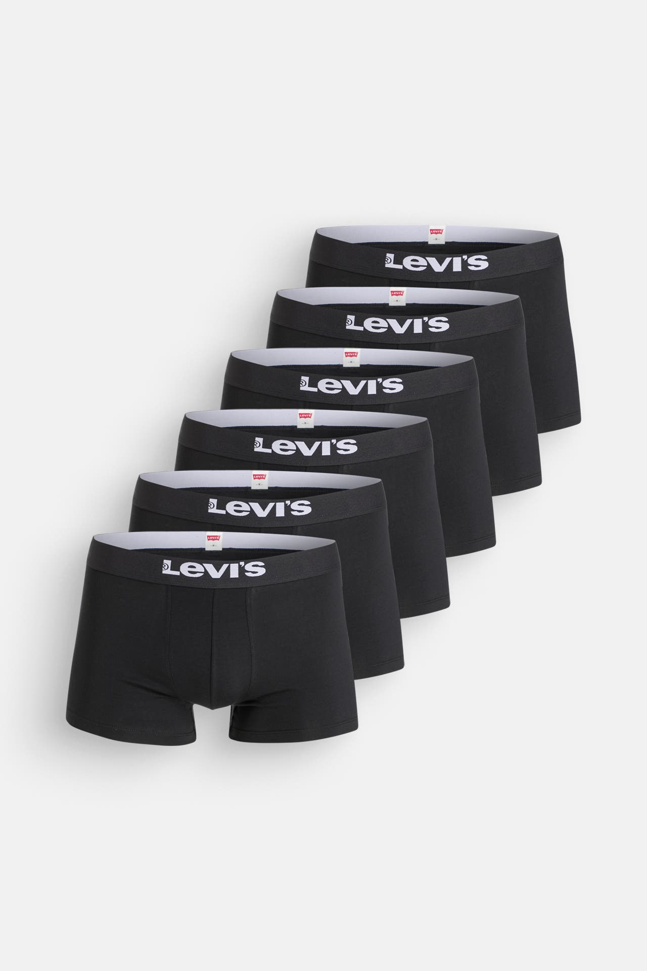 LEVI'S® 6er-Pack Boxer Trunks schwarz, Bild 1