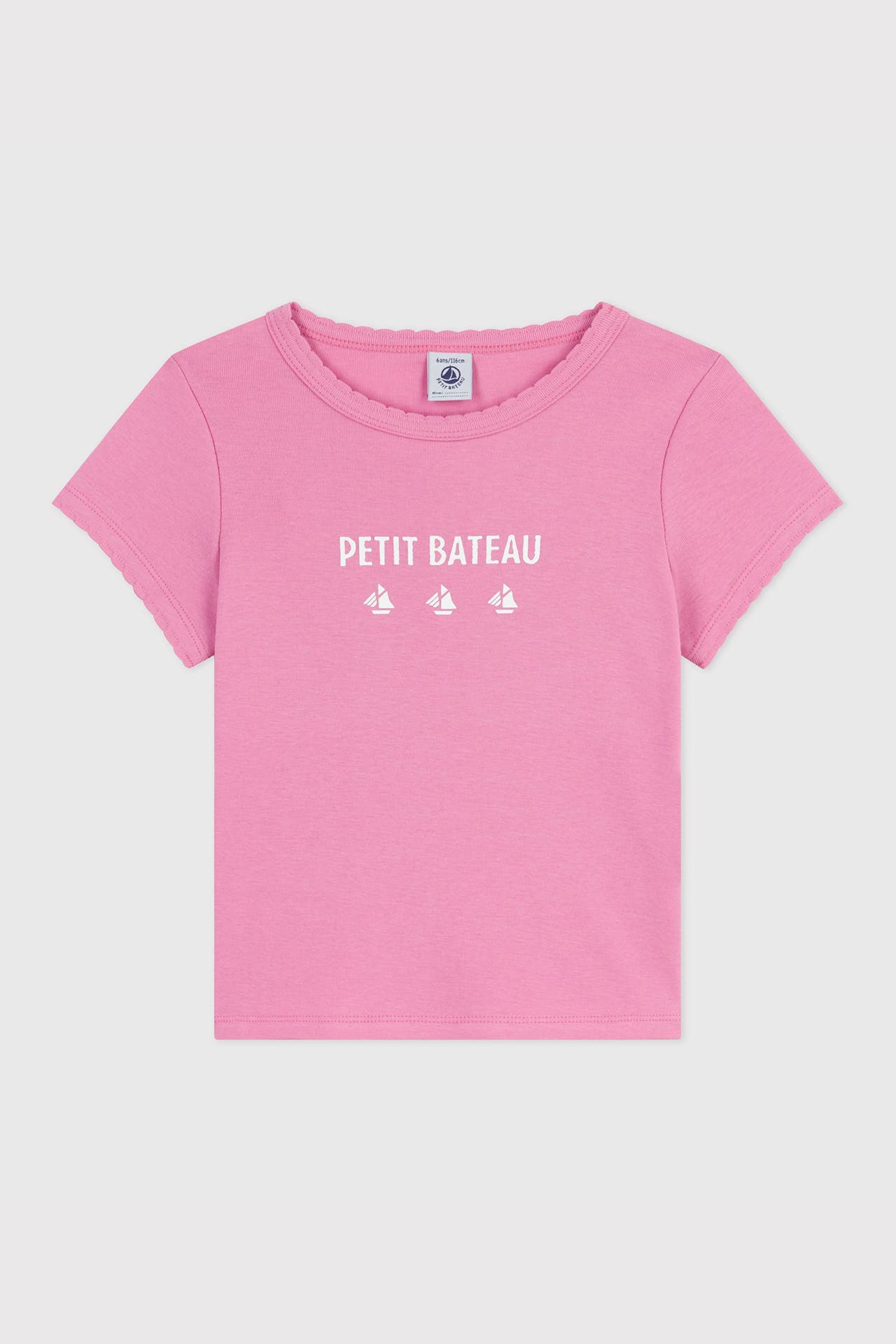 PETIT BATEAU T-Shirt rosa, Bild 1