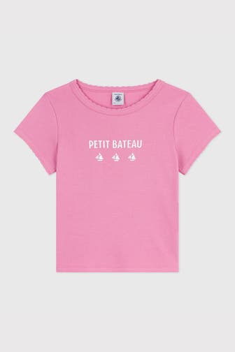 PETIT BATEAU T-Shirt rosa