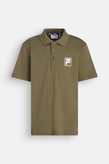 FILA Polo-Shirt oliv