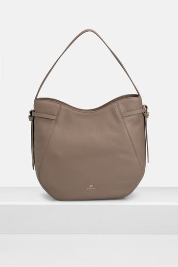 AIGNER Handtasche 'Elena' taupe