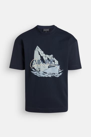 EMPORIO ARMANI T-Shirt nachtblau