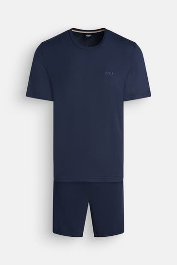 BOSS Pyjama nachtblau