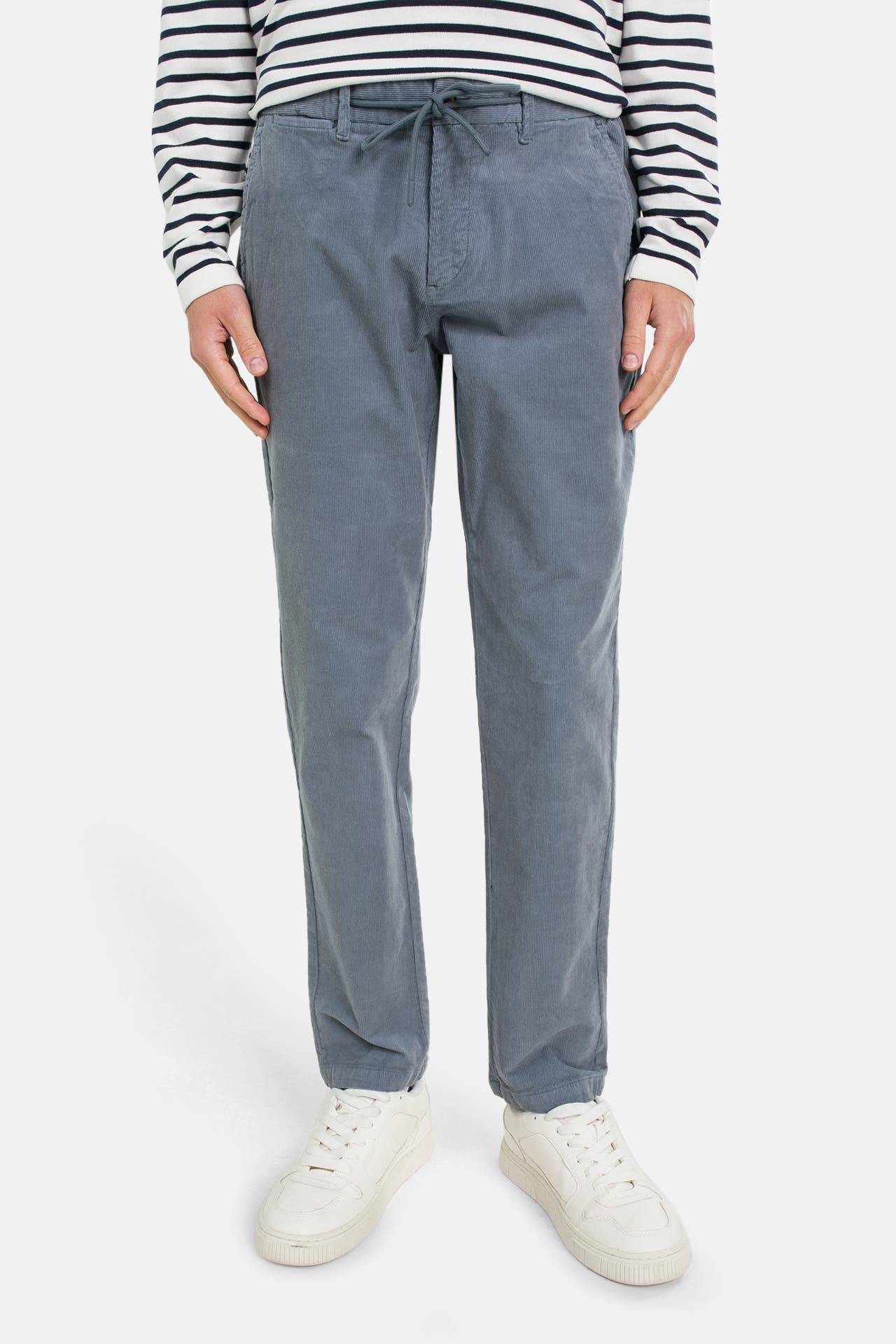 NEW ZEALAND AUCKLAND Cordhose 'Napier' graublau, Bild 1