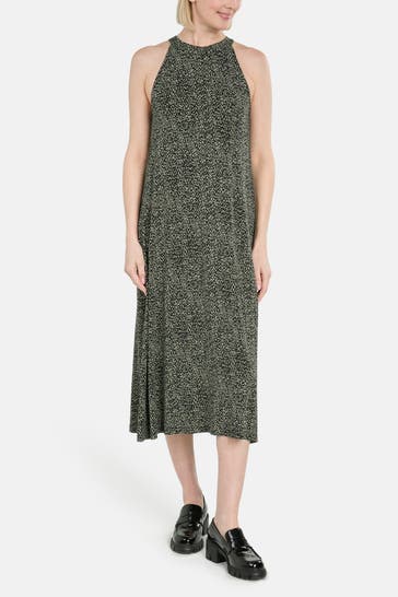 MARC O'POLO Midikleid gemustert