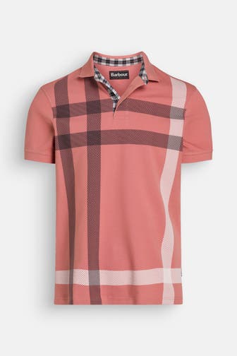 BARBOUR Polo-Shirt kariert