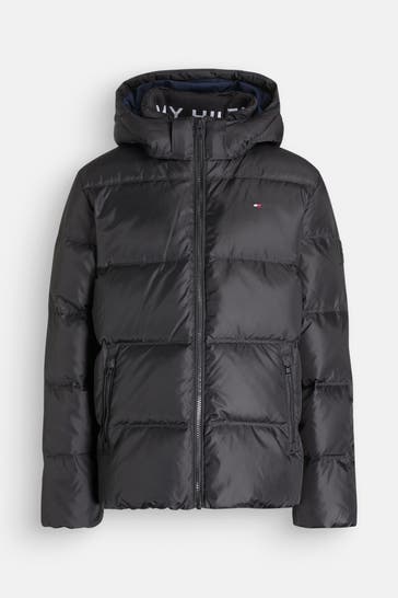 TOMMY HILFIGER Daunenjacke schwarz