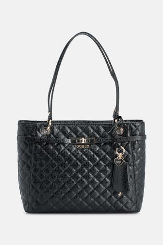 GUESS Handtasche 'Idra' schwarz