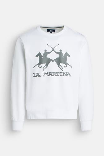 LA MARTINA Sweatshirt weiß