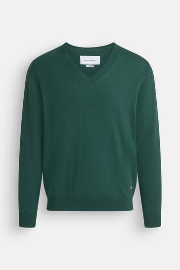 BALDESSARINI Kaschmirpullover tannengrün