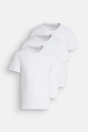 LACOSTE - 3er-Pack T-Shirts weiß