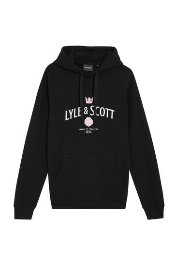 LYLE&SCOTT Hoodie schwarz