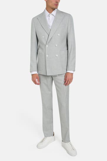 HECHTER Paris Anzug hellgrau