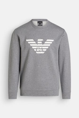 EMPORIO ARMANI Sweatshirt grau
