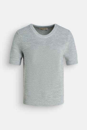 MICHAEL MICHAEL KORS Strickshirt 'Shaker' grau