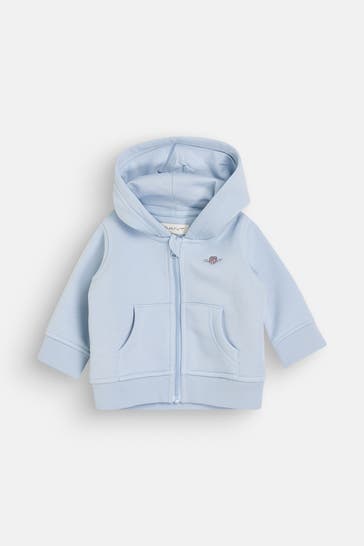GANT Sweatjacke hellblau