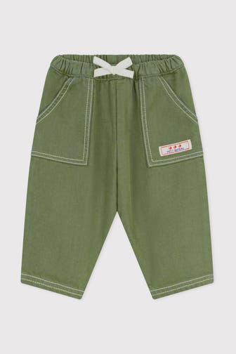 PETIT BATEAU Stofhose oliv