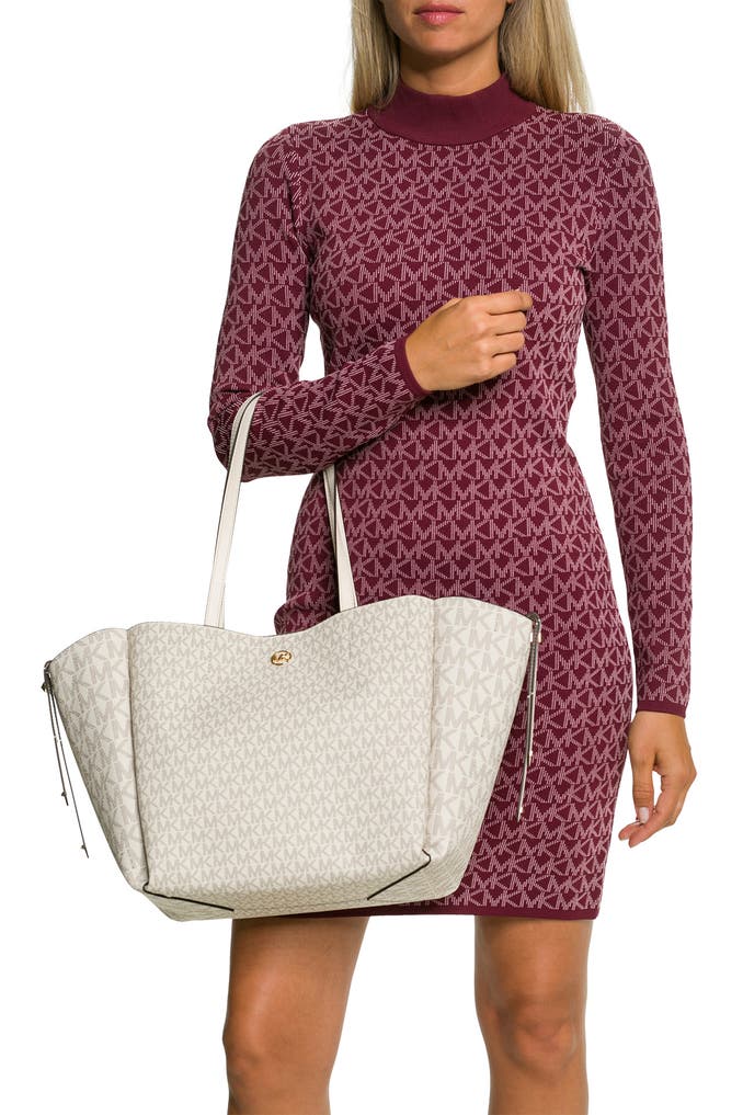 MICHAEL MICHAEL KORS Shopper zweifarbig creme » günstig online kaufen ...