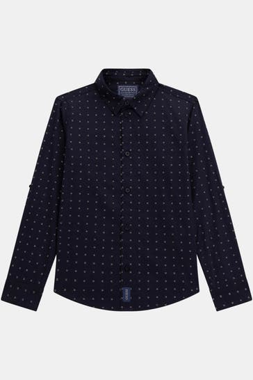 GUESS Hemd navy