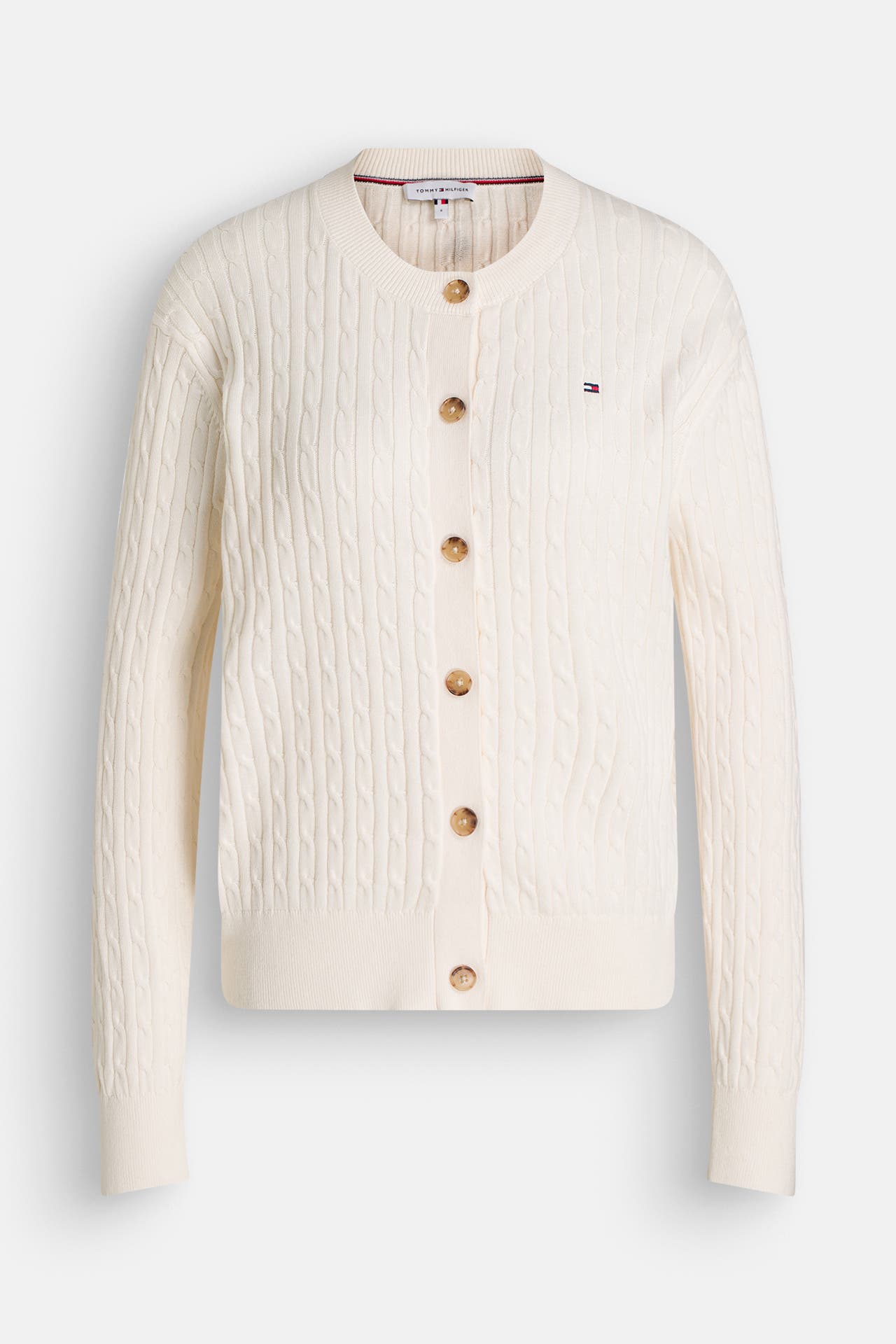 TOMMY HILFIGER Strickjacke ecru, Bild 1