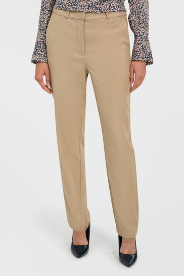 ROSEMUNDE Stoffhose hellbraun