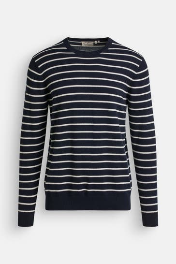 SUPERDRY Strickpullover gestreift