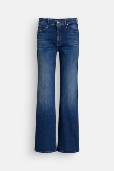 MOTHER Jeans dunkelblau straight