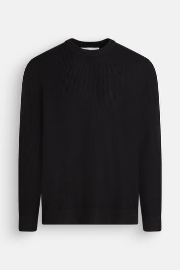 SAMSØE & SAMSØE Strickpullover schwarz