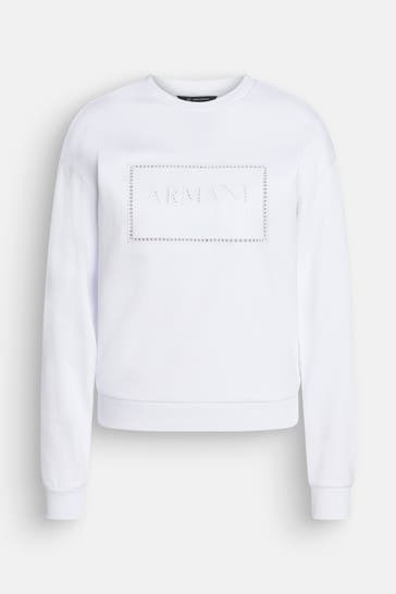 ARMANI EXCHANGE Sweater weiß