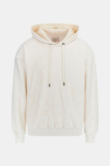 GUESS Hoodie ecru