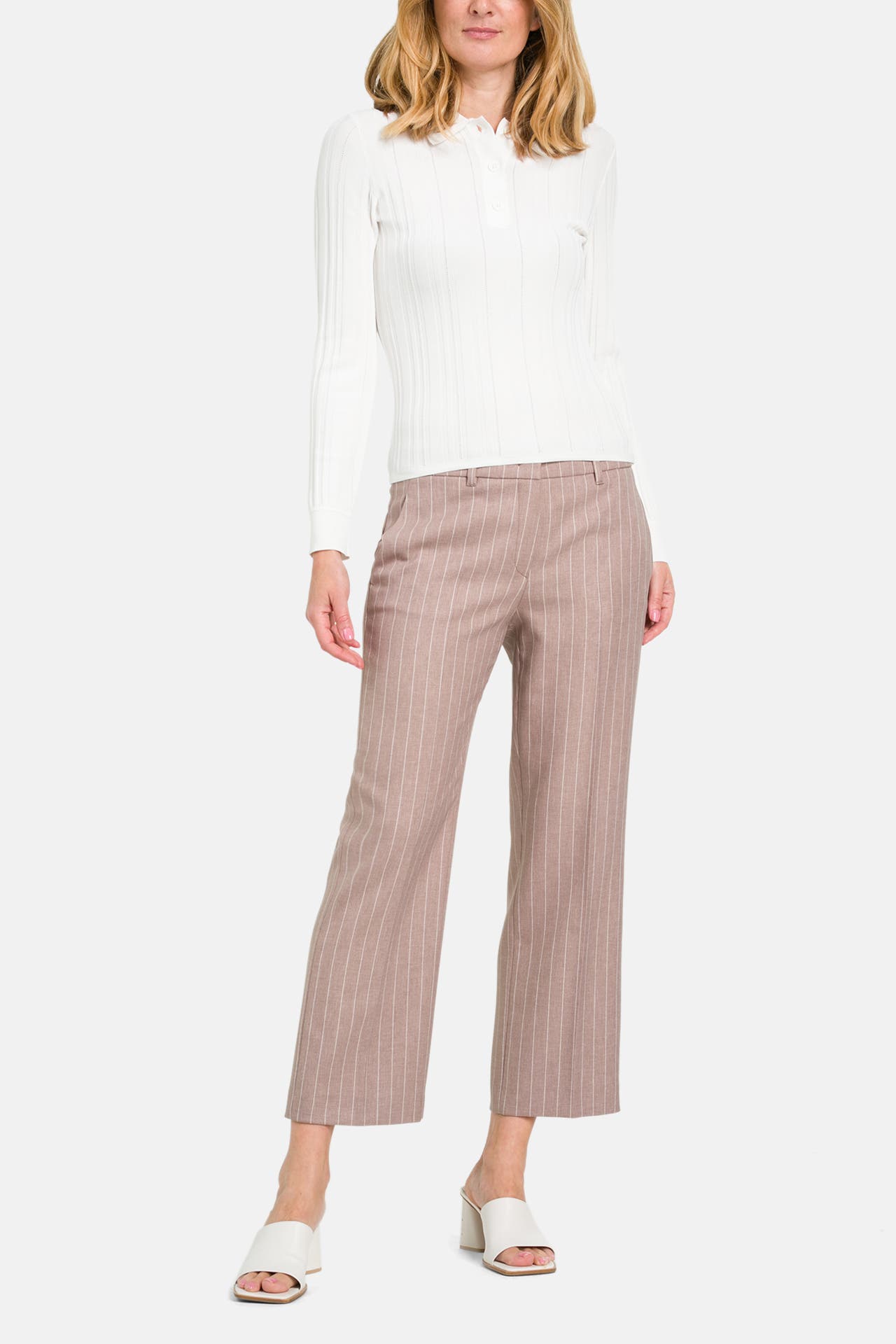 RAFFAELLO ROSSI Stoffhose gestreift, Bild 1