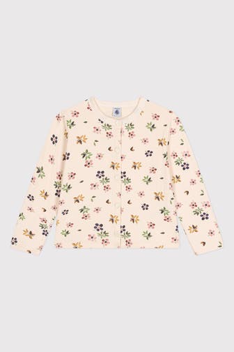 PETIT BATEAU Sweatjacke gemustert