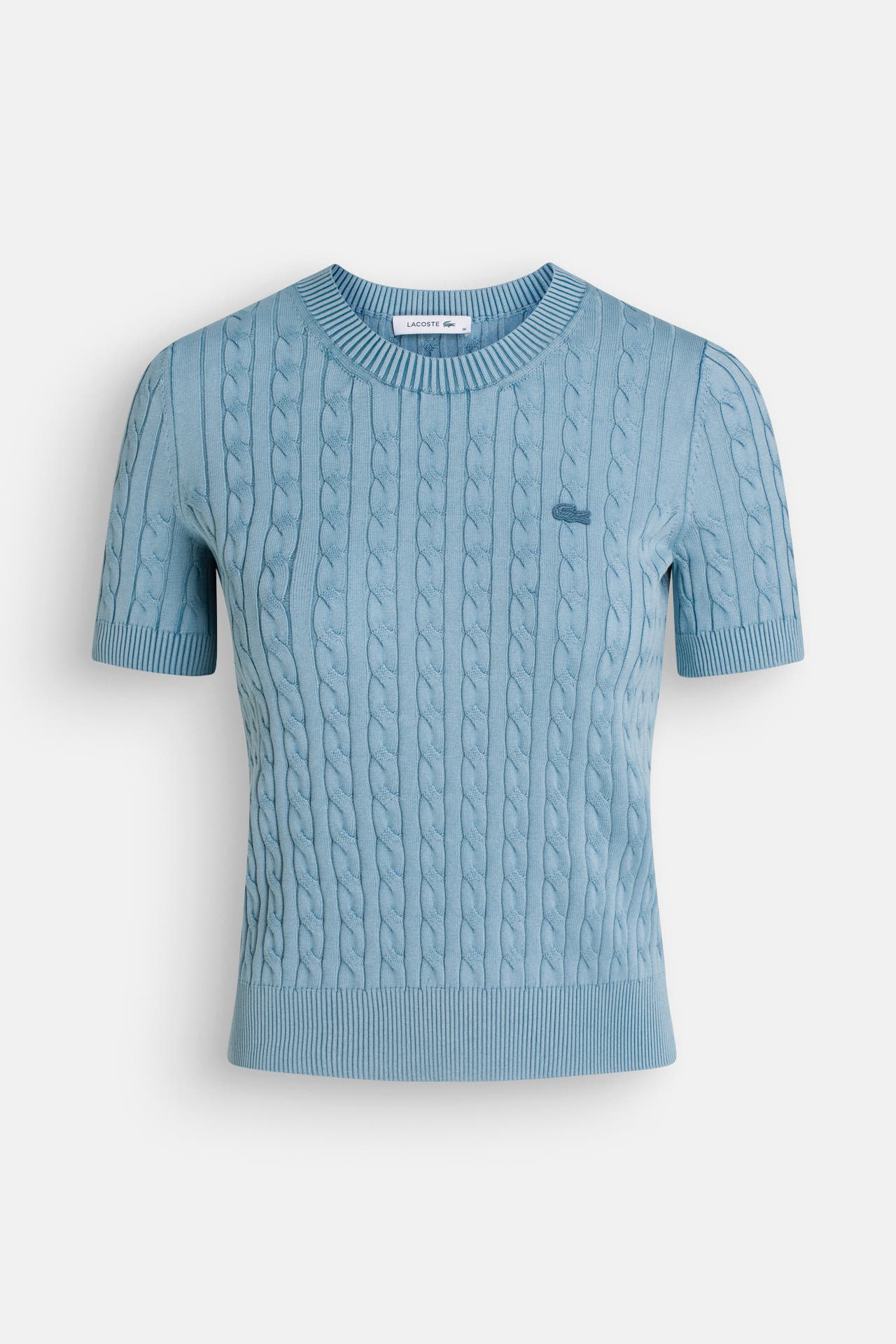 LACOSTE Strickshirt taubenblau, Bild 1