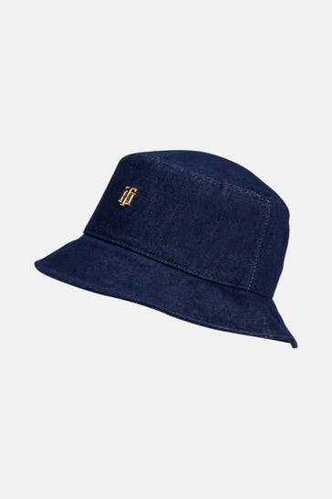 TOMMY HILFIGER Fischerhut dunkelblau