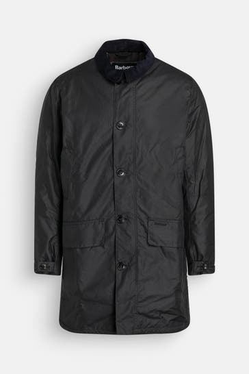 BARBOUR Jacke 'Wax Mac' schwarz