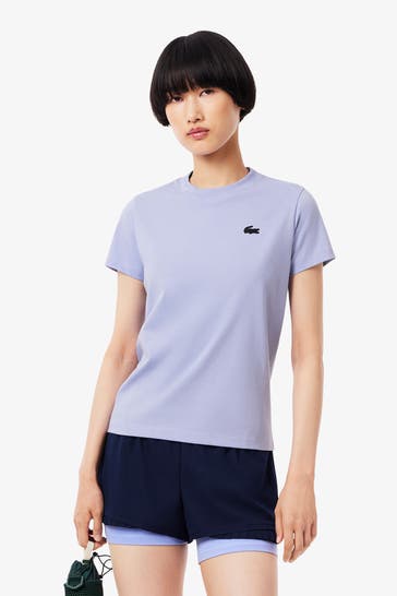 LACOSTE T-Shirt violett