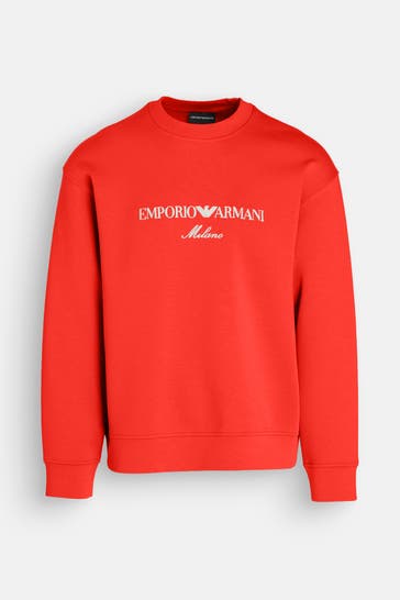 EMPORIO ARMANI Sweatshirt orangerot