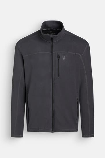 SPYDER Sweatjacke dunkelgrau