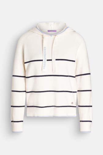 FRIEDA & FREDDIES NY Strick-Hoodie gestreift