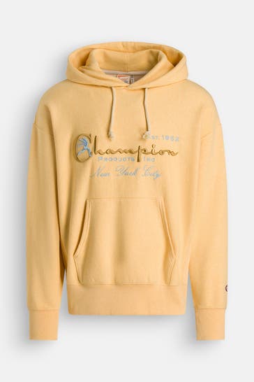 CHAMPION Hoodie gelb