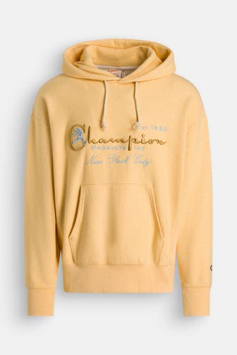 CHAMPION Hoodie gelb