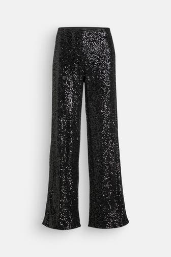 GUESS Pailettenhose 'Sereh' gemustert