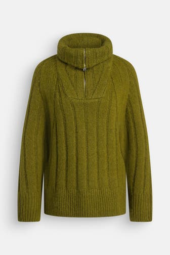 WINDSOR. Wollmix-Troyer dunkelgrün