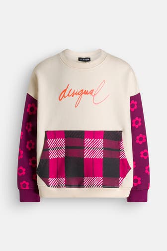 DESIGUAL Sweatshirt mehrfarbig